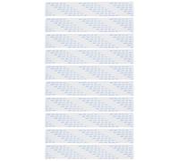 Briny River 10 Pezzi FFC FPC 50 Pin Cavo Piatto A Nastro Passo 0,5 Mm Per LCD Stampante 3D Fotocamera DVD TV Laptop Audio 15 Cm