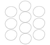 Briny River 10 Pezzi O-ring Di Tenuta In Gomma Nitrilica Resistente Al Freddo 113x110x1,5 Mm NBR70 Adatti Per Attrezzature Idrauliche La Lavorazione