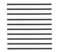 Briny River 10 Pezzi PCB Panel 2.54mm 40 Pin Single Row Round Connector Socket Adatto Per PCB Board Saldatura IC Modulo Interfaccia