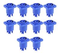 Briny River 10pcs 3Pin 20A 250V Power In Receptacle Ricambio Parte NAC3MPA-1 Compatibile con Neutrik