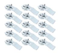Briny River 15 Pezzi 6,7x2 Cm M6 Clip Per Lavello In Metallo Sottotop Staffa Di Montaggio Per Lavello Rotondo Installazione Riparazione Hardware Clip Staffe Di Supporto Fissaggio Per Bagno