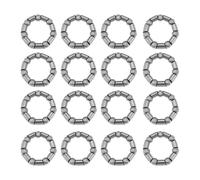 Briny River 16 Pezzi Di Fermo Per Cuscinetto Per Pedivella Per Bicicletta Da 5/16 Pollici x 7 Sfere Per Pedivella Elastica Per Mountain Bike