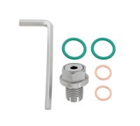 Briny River 1Pc Tappo Scarico Dell'olio Kit Riparazione Filettatura Della Coppa Dell'olio Autoadesivo In Acciaio Inossidabile Adatto (M14.1-1.5mm)