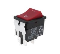 Briny River 1x Interruttore A Bilanciere Per Compressore D'aria A 4 Pin N043321 HY12-9-4 20 A 125/250 V Compatibile Con DeWalt