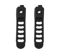 Briny River 2 cinghie di ricambio in gomma per luce bicicletta, 1-LED-RP-STR-V404, compatibili con Lezyne Y9