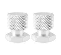 Briny River 2 dadi di montaggio per viti per sella, 1/4"-20, compatibili con Harleys Davidson