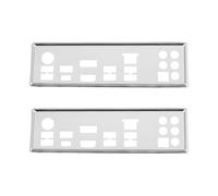 Briny River 2 deflettori per case del computer compatibili con ASUS Prime Z390-A, argento