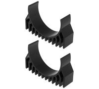 Briny River 2 dissipatori di calore per motore estrusore compatibile con Crealty K1 K1 Max K1C estrusore Hot End adatto per motore pancake da 36 mm, nero