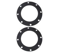 Briny River 2 guarnizioni a flangia in gomma M12, 180 x 120 x 4 mm, adatte per sigillare acqua, gas, olio, fluidi