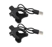 Briny River 2 Pezzi 2 Pin 3mm Clip Caricabatterie USB Per Smartwatch Per Caricabatterie E Adattatori Di Alimentazione Per Smartwatch E Braccialetti