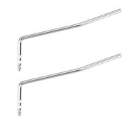 Briny River 2 Pezzi 6 Mm Leva Tremolo Per Chitarra Compatibile Con Ibanez Edge Lo-Pro Compatibile Con Edge Pro Argento