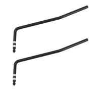 Briny River 2 Pezzi 6 Mm Leva Tremolo Per Chitarra Compatibile Con Ibanez Edge Lo-Pro Compatibile Con Edge Pro Nero