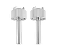 Briny River 2 pz 4 mm Diametro Quadrante Indicatore Steli con Zigrinato Morsetto Anello