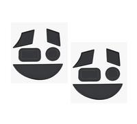 Briny River 2 set di piedini per mouse per skateboard, scorrevoli, spessore 0,6 mm, in PTFE, compatibili con Razer Naga 2014