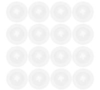 Briny River 200 Pezzi 12mm Coprivite In Plastica Per Viti Autofilettanti Testa Quadrata Tappo Protettivo Per Mobili Decorazione Fai Da Te Bianco