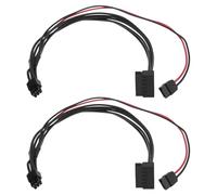 Briny River 2pcs 6Pin Desktop SATA Cavo di Alimentazione 5TK4F 05TK4F Compatibile con Dell Inspiron 3670 34cm+30cm