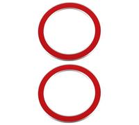 Briny River 2x Pulsante Di Avvio E Arresto Dell'auto Compatibile Con BMW Serie 3 E90 E92 2005-2012 Rosso