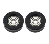 Briny River 2X Ruote con Cuscinetto per Vogatore Diametro Esterno 35 Mm Spessore 14,5 Mm Foro 8 Mm Rullo Cuscinetto 608ZZ