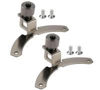 Briny River 2X Staffa di Montaggio con Fibbia di Fissaggio per CPU del Computer Compatibile con Cooler Master B120 240 360 AMD AM4 CPU Holder Clips