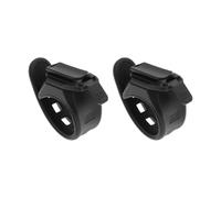 Briny River 2x Supporti Per Luci Per Bicicletta Compatibili Con Ascher Supporti Per Luci Da Manubrio HJ-040