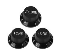 Briny River 3 Manopole Per Chitarra Elettrica Manopole Del Volume E Manopole Del Tono Foro Da 6 Mm Compatibile Con Stratocaster Chitarre Elettriche