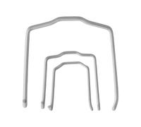 Briny River 3 Pezzi Molla di Fissaggio Tubo Flessibile Radiatore Clip di Fissaggio Tubo Flessibile in Metallo 154 23 Compatibile con BMW E46 325i 328i