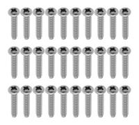 Briny River 30 Pezzi M3x16mm RC Model Tapping Screw Compatibile con Ta-Miya M05 M06 TT01 TT02
