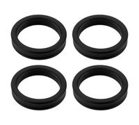 Briny River 4 guarnizioni per tubo dell'acqua dell'auto per radiatore 06B121687 compatibile con Audi A1 (2011-2015) Sportback (2011-2015) A3 (1996-2012) 26,5 x 20,5 x 5,35 mm, nero