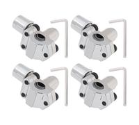 Briny River 4 Pezzi Da Kit Di Valvole Perforanti Per Condizionatori D'aria BPV-31 Per Tubi Con Diametro Esterno Di 1/4 5/16 E 3/8 Di Pollice