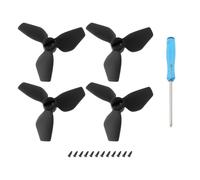 Briny River 4 Pezzi Di Eliche Nere Di Ricambio A Sgancio Rapido Con Chiave Per Viti Compatibile Con DJI Neo Drone