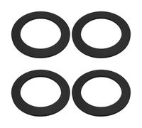Briny River 4 Pezzi Di Rondelle In Gomma Per La Cassetta Del Water Per Collegare Il Fondo Del Sifone Al Serbatoio Del Water 65x45x3 Mm