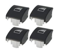 Briny River 4 Pezzi Pulsante Interruttore Regolatore Alzacristalli Auto Parte Di Ricambio 61318381514 Compatibile Con BMW X5 E53 Compatibile Con BMW Serie 3 E46 E90