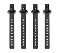 Briny River 4 Pezzi RC Car Body Posts Mount Holder Colonna 1/10 RC Crawler Cars Parti Compatibile Con Axial SCX10 90046 RC4WD D9