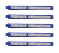 Briny River 5 Pezzi Filtro Per Pistola A Spruzzo Airless 287033 Compatibile Con Contractor II E FTx II Latex 100 Mesh Filtri Per Pistola A Spruzzo Airless In Acciaio Inossidabile Blu