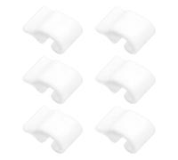 Briny River 50 Pezzi Di Clip Per Porta Gabbia Per Animali Domestici Morsetto Di Collegamento Staccabile Adatto Da 4 Mm Fai Da Te Assemblato Gabbia Per Animali Domestici Armadio 17x11x7 Mm