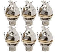 Briny River 6 jack mono multi-contatto da 1/4" con uscita jack full-contact adatto per chitarra e basso