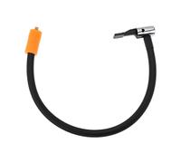Briny River Adattatore per tubo di gonfiaggio per pneumatici M6, lunghezza 40 cm, per mandrino a clip, ugello per pneumatici, auto, moto, bicicletta, pompa ad aria, connettore per tubo flessibile