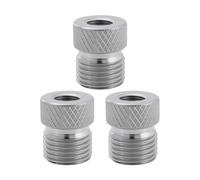 Briny River Adattatore Per Tubo Flessibile Per Aerografo Da 3 Pezzi G1/8 BSP Maschio In Ottone Compatibile Con Badger Aerografo