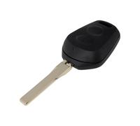 Briny River Custodia per telecomando a 2 pulsanti, lama non tagliata, compatibile con Porsche 986 Boxster