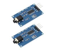 Briny River Modulo Lettore Musicale MP3 UART TTL YX5300 DC 3,2-5,2 V 2 Pezzi Compatibile Con Ard-uino ARM AVR-