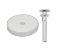 Briny River Mola Da Banco Mola Diamantata Con Gambo Da 1/4 Di Pollice Per Legno Metallo Riparazione Filettata Affilatura Lame Per Tosaerba E Tungsteno