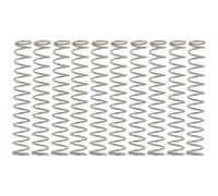 Briny River Molle a compressione in acciaio inox, 50 x 8 x 0,8 mm, utilizzate per modelli di attrezzature meccaniche fai da te, 10 pezzi