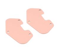 Briny River Piastra di base per pickup per chitarra elettrica, compatibile con Telecaster, 72 x 38 x 42,5 mm, 2 pezzi