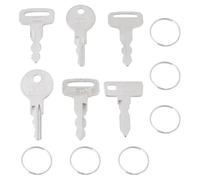 Briny River Set Di 6 Chiavi Per Carrello Da Golf Compatibile Con EZGO Compatibile Con Club Car Compatibile Con Yamaha PTV 10+ 7063-G1 JU6-H2511-10 ELI80-0287