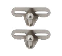 Briny River Staffa Di Montaggio Per Ammortizzatori A Gas Con Testa A Sfera Da 10 Mm 50x15x21 Mm Per Molla A Gas