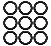 Briny River Tappo di scarico dell'olio O-Ring 11105 compatibile con Harley-Davidson, 9,5 x 14 x 2,25 mm, 150 pezzi, nero