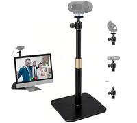 Brio-101 Supporto da tavolo per webcam, supporto magnetico per webcam da 43,2 cm, compatibile con webcam Logitech Brio 101 100/Brio 301 300/Brio 501 500/Brio 4K/C270/C310