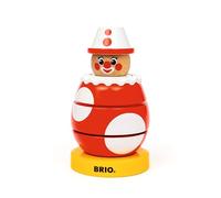 BRIO - 30237 Push & Turn Clown | Giocattoli per bambini dai 12 mesi in su