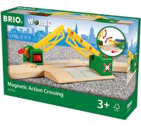 Brio - passaggio a livello magnetico, accessori pista trenini, 3+