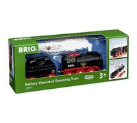 BRIO 63388400 LOCOMOTIVA A VAPORE BATTERIA CON SERBATOIO DELLACQUA MODELLISMO